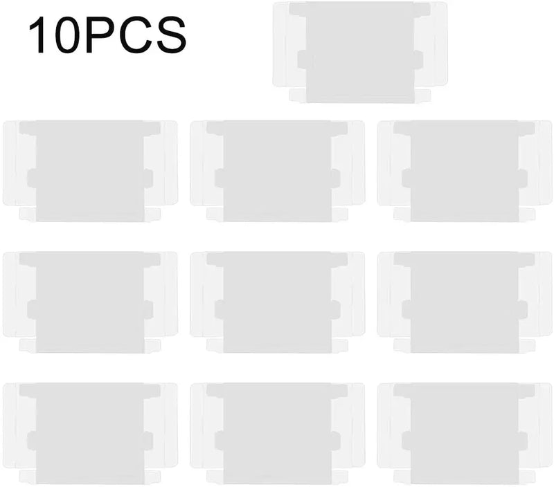 10 peças caixa de treinamento de pvc à prova de poeira etb caso protetor de plástico transparente cartões caixa protetora exibição para pokemon presente colecionáveis
