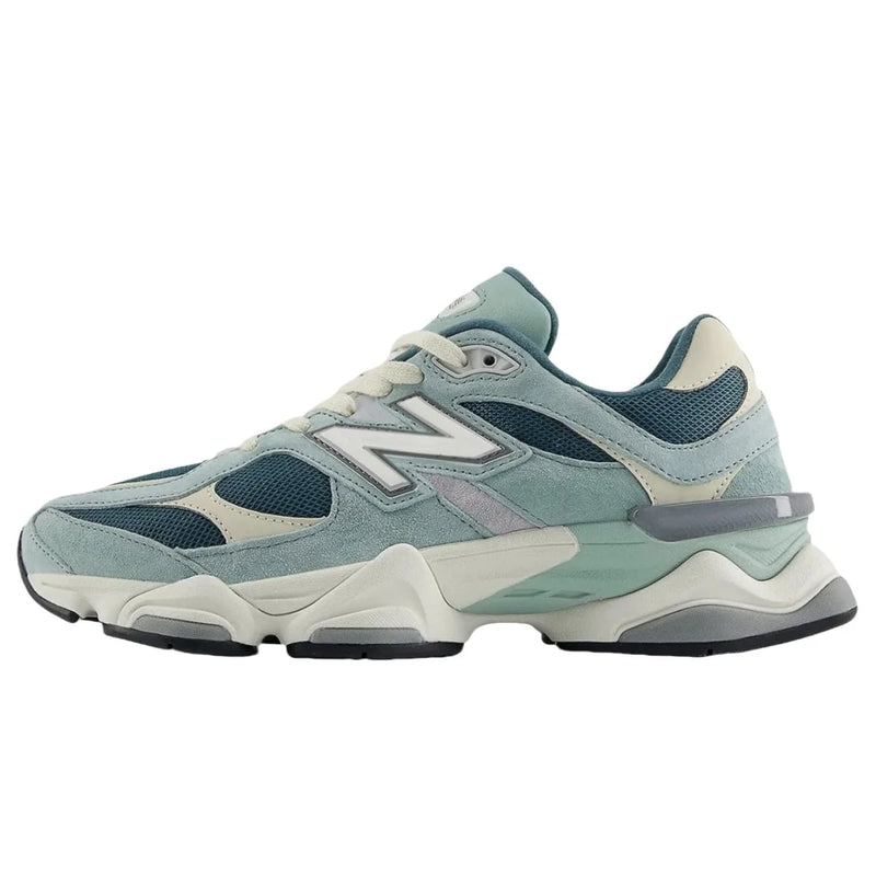 NewBalance NB 9060 Men's and Women's Casual Shoes Fashion Breathable Walking Mesh Flat Shoes Sneakers White Female Footwear