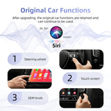 2025 New Adapter 2in1 Mini CarPlay Box Wired To Wireless CarPlay Android Auto Smart Box Bluetooth Connect Plug&Play For 98% Cars