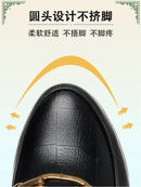 Soft Leather Black Shoe Woman Block Pumps 2024 Thick Bottom Platform Shoes Model Office Work 6.5 cm 8 cm High Heels Grace