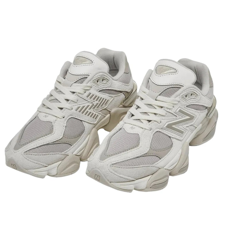 NewBalance NB 9060 Men's and Women's Casual Shoes Fashion Breathable Walking Mesh Flat Shoes Sneakers White Female Footwear