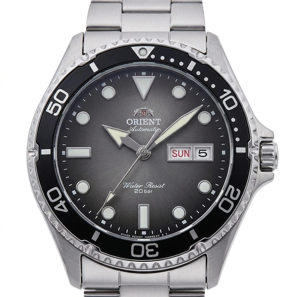 Relogio masculino automatico diver de mergulho em alo inox a prova de agua 200 M