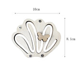 Montessori Busy Board Accessories Wood DIY Toy Material Education Activity Board Parts Toys For Children Basic Skills Learning