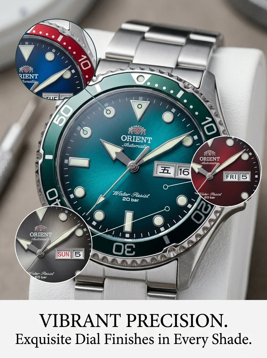 Relogio masculino automatico diver de mergulho em alo inox a prova de agua 200 M