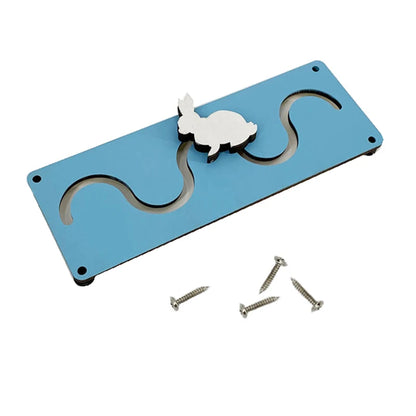 Busy Board DIY Montessori Toys Lock Mobile Children Wood Chips Skill Training Parent-Child Game Puzzle Intelligence Development