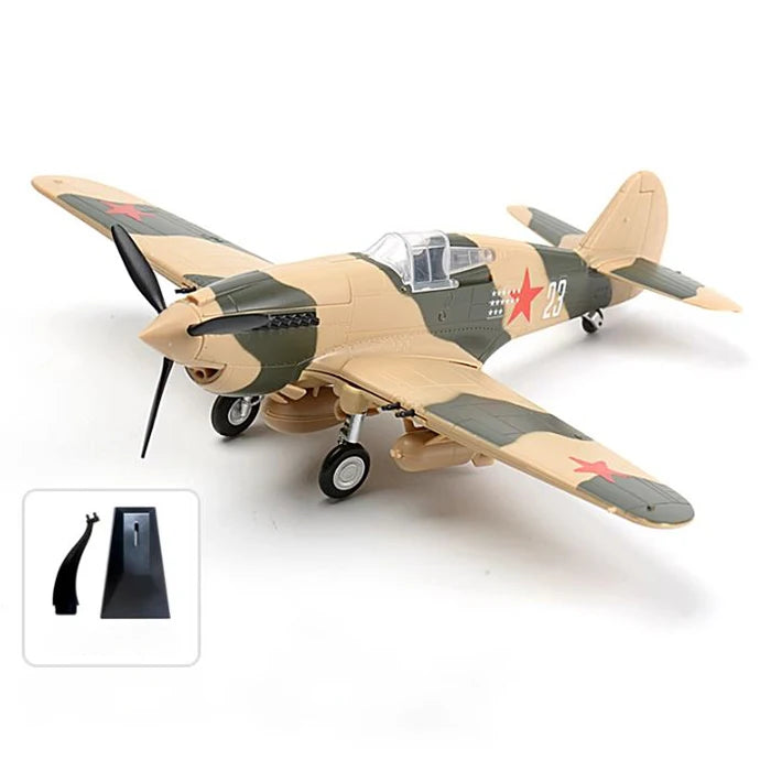 1/48 Scale WWII AirForce P-40 Tomahawk Military Flying Tigers P51 MUSTANG F4U BF109 Fighter Model Collection DIY Puzzle Toys
