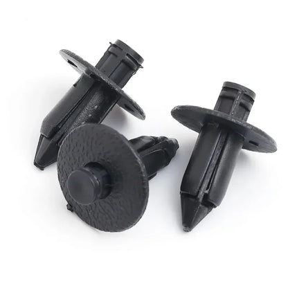 Remache de plástico para carenado de coche, clips de sujeción para panel, 3 tamaños, pasador de presión, 6 mm, 7 mm y 8 mm, para interior, 100/50 unidades