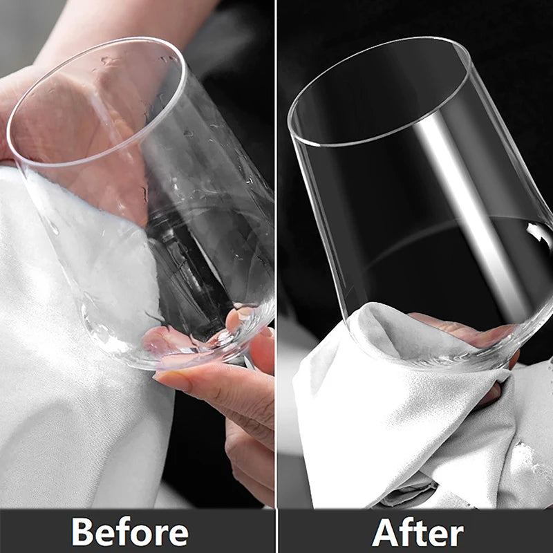 1PC Cleaning Cloth For Wiping Red Wine Glasses Wipe The Glass Without Leaving Any Marks Cup Wiping Cloth Cleaning Cloth