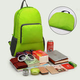 New Foldable Backpack Lightweight Nylon Casual Backpack Outdoor Travel Men Women Daypack Student Schoolbag Simple Knapsack