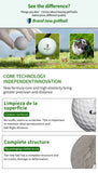 Caiton 50pcs 3-Layer Golf Balls - 332 Dimple, Max Distance, Spin Control, Durable, Accurate - Ideal for Training & Play