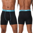 4pcs Set Mid-Long Boxer Shorts Men's Underwear Male Underpants for Men Homme Boxershorts Slips Soft Panties Brand Sexy