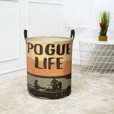 A Life Full of Holes Bundle Device Laundry Basket Fabric Laundry Moving Folding Dirty Laundry Basket Cartoon