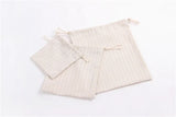 Cotton Linen Drawstring Cosmetic Bag Christmas Gift Package Makeup Storage Bags for Travel Wedding