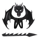 Animal Cosplay Dragon Costume Purim Christmas Gift Carnival Party Cosplay Set Wing and Tail Faucet Costume