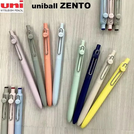 uniball ZENTO Standard 0.38/0.5mm Gel Pens, Water-Based Smooth Writing Rollerball Pens Fit for a variety of occasions Stationery