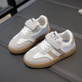 Sapatilhas de sola macia antiderrapantes para crianças, tênis, estilo coreano, tendência da moda, calçados esportivos para meninos, outono