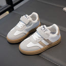 Sapatilhas de sola macia antiderrapantes para crianças, tênis, estilo coreano, tendência da moda, calçados esportivos para meninos, outono