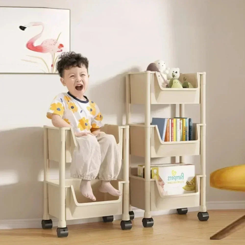 Estantería con ruedas para cocina, estantería de almacenamiento, armario de almacenamiento con ranura estrecha para esquina de cocina, organizador para baño, sala de estar y hogar