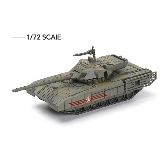1/72 Modern US Army Tank M1A2 Leopard 2A7 Main Battle Tank Military Model AH-64 Copter Airplane Model Puzzle Assembly Model Toys