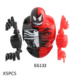 Movie Game Mini Action Figures Big Size Building Block Mecha Assembled Accessories Figure Building Block Toy For Children Gifts
