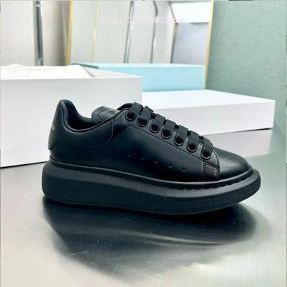 New all-match fashion white shoes men and women thick-soled height-increasing shoes casual couple sports shoes