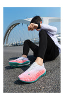 Marathon Cushion Carbon Plate Sports Running Shoes Men Breathable Lightweight Women Comfortable Nonskid Speciality Sneakers 45