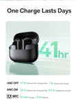 Fones de Ouvido True Wireless Baseus Bass EP10 NC – Cancelamento de Ruído ANC de -43dB, Bluetooth 6.0, Intra-auriculares, 4 Microfones com ENC