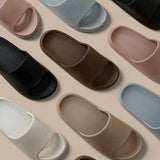Summer Fashion Slippers Women's Shoes Cloud Slippers For Men Home Flat Sandals Massage Flip Flops Couples Bathroom Indoor Slides