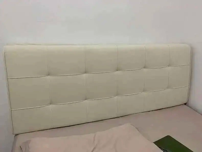 Backrest Soft Bag Bed Headboards for Hotel Headboards American Flannel Cloth Skin-Friendly Light Luxury Household Bed Headboards