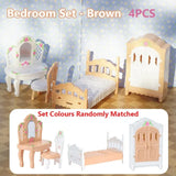 Casa de muñecas en miniatura rosa kawaii para niños, muebles, accesorios, juguetes, utensilios de cocina para niñas, regalos, 10 artículos por lote, linda oferta. 