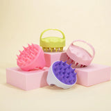 Shampoo Head Scalp Massage Brush, Soft Silicone, Skin Friendly, Hair Washing, Massager Comb, SPA, Beauty Tool, Salon 