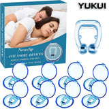 Silicone Anti Snoring Nose Clip, Anti Snoring Devices, Easy Breathing, Improve Sleep Aid, Night Apnea Device, 1-8pcs 