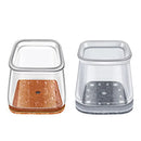 Silicone Cadeira Perna Feltro Capas, Nova Praça Móveis Pads, reduzir o ruído, antiderrapante Sofá Floor Protector