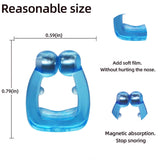 Silicone Clipe nariz magnético com Case, Anti ronco Dispositivo, Pare Snore, Melhorar o sono, Auxílio Dilator Nasal, Apnéia Night Guard