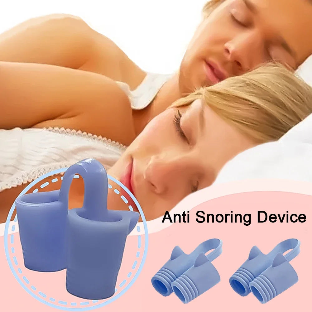 Silicone Mini dispositivo anti-ronco para prevenir o ronco e promover a qualidade do sono, ronco, parar de ronco clipes nariz