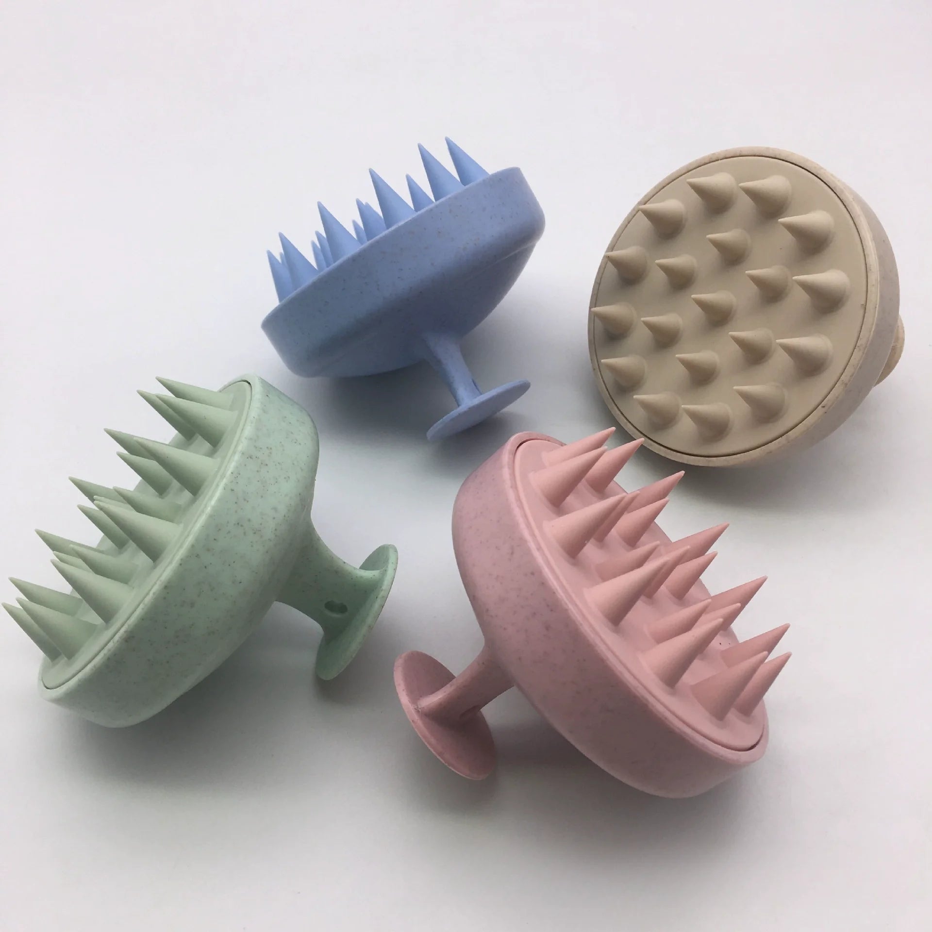 Silicone Shampoo Brush para Head Scalp Massage, Hair Washing Comb, Massagem Corporal, Bath Shower, Salon Hairdressing Tool