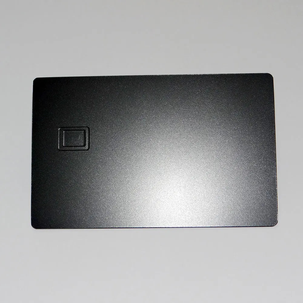 Small Chip Slot Metal Business Card, Credit Card with Strip and Signature, Free Shipping, Blank 4442, 1Pc 