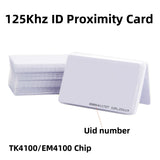 Smart Proximity Card Tag Key for Access Control, RFID Card, 125KHz, EM4100, TK4100, Free Shipping, 10Pcs 