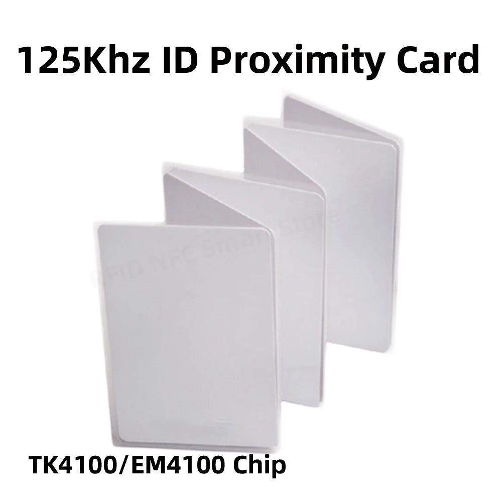 Smart Proximity Card Tag Key for Access Control, RFID Card, 125KHz, EM4100, TK4100, Free Shipping, 10Pcs 