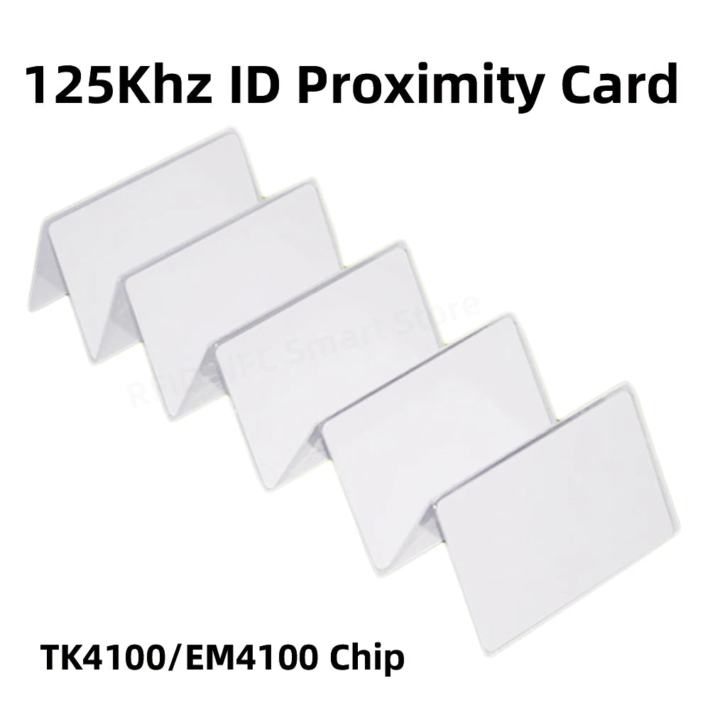 Smart Proximity Card Tag Key for Access Control, RFID Card, 125KHz, EM4100, TK4100, Free Shipping, 10Pcs 