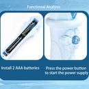 Snowflake Light Sound Sticks para crianças, Princess Snow Wand Toy, Cosplay, Fadas Meninas, Varinhas brilhantes, Natal, Halloween, Brinquedos infantis