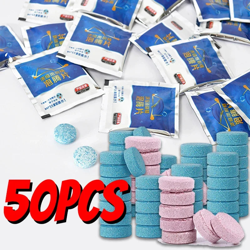Solid Car Windshield Cleaner, Comprimidos Efervescentes, Pára-brisas, Janela, Vidro, Limpador De Poeira, Ferramenta De Limpeza, Acessórios Do Carro