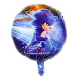 Sonic the Hedgehog Fontes do partido, Foil Balões, Látex Balões Kit, Decorações de aniversário, Balões Número, Decoração Presentes, 32"
