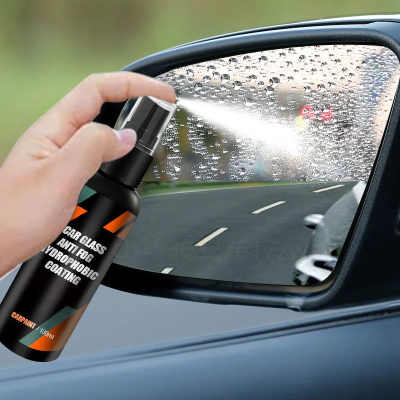 Car Glass Anti-rain Water Spray, Nano Coating, Hydrophobic Waterproof Agent, Oil Film Removal 