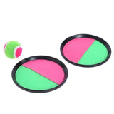 Juego de pelotas adhesivas con ventosa para niños, deportes al aire libre, para lanzar y atrapar, interactivo entre padres e hijos, 1 juego 