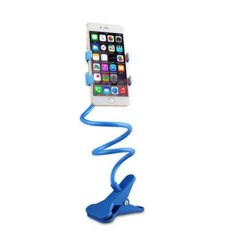 Suporte de telefone móvel flexível portátil, 360 Clip, Lazy Bed, Desktop Bracket, Smartphones Desk, Bed Mount, Stand Base de Apoio, 70cm