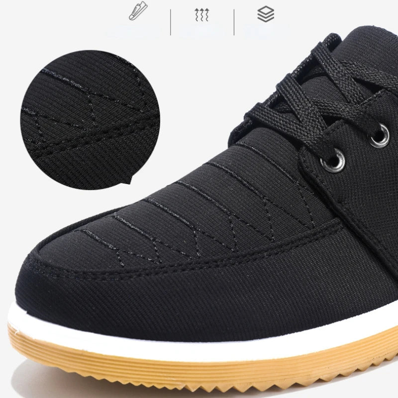 Tênis com cordões vulcanizado masculino, tênis de lona, calçados esportivos leves, malha respirável, na moda, tamanho 39-47, novo, 2024