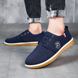 Tênis com cordões vulcanizado masculino, tênis de lona, calçados esportivos leves, malha respirável, na moda, tamanho 39-47, novo, 2024