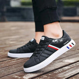 Zapatillas deportivas de lujo para hombre para exteriores, calzado deportivo para hombre, zapatos planos, primavera, otoño 