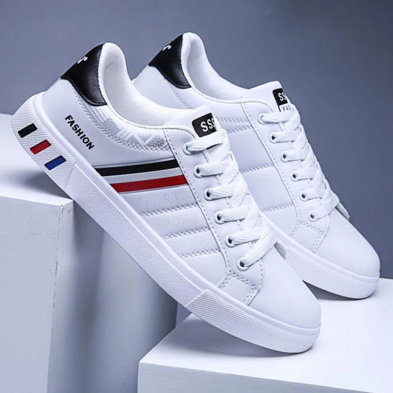 Zapatillas deportivas de lujo para hombre para exteriores, calzado deportivo para hombre, zapatos planos, primavera, otoño 